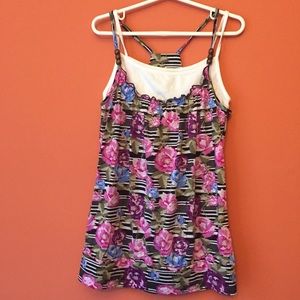 Floral Cami/Tank Top